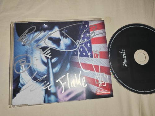 Rammstein amerika signiert - cd,