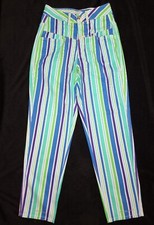  Closed Pedal Pusher Jeans Gr it 42 / dt 34 - 36 Hose (3571)