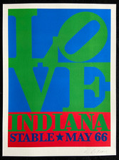Robert indiana lithographie - robert-indiana,
