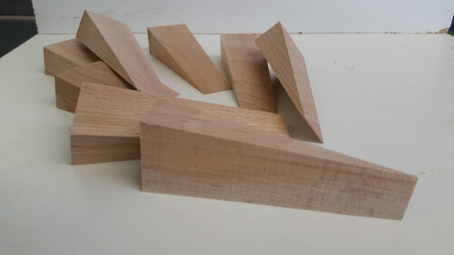 Hartholzkeile 170x50x25mm-10