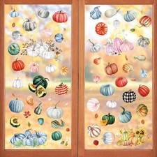 9PCS Fensterbilder Herbst