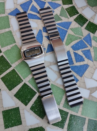 Vintage lcd digitaluhr atronic - lcd,