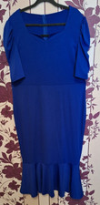 Damen Kleid Festliche Kleid 46/48 .Blau .