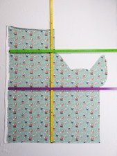 Jersey Stoffrest mintfarben