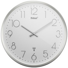 Mebus 19776 Funk Wanduhr 25 cm