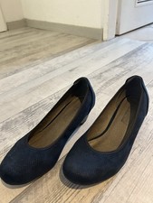Dunkelblau Absatzschuhe