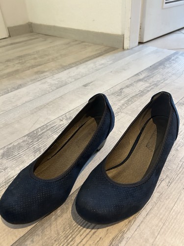 Dunkelblau absatzschuhe - dunkelblau,