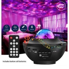 LED Sternenhimmel Lampe Projektor Bluetooth Musik Starry Laser Galaxy Nachtlicht