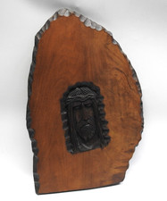 handgeschnitztes Relief, Jesus