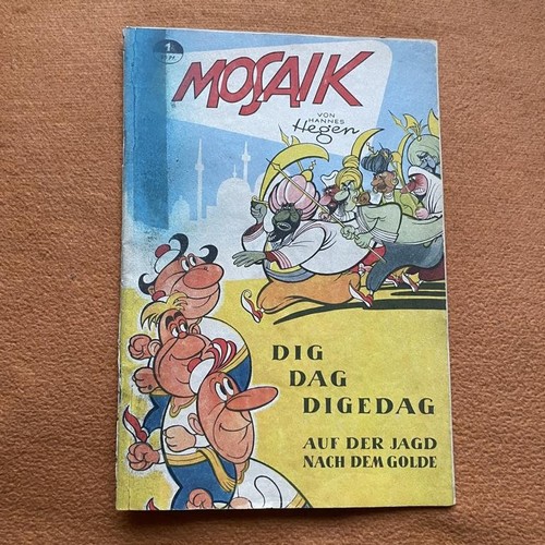 Mosaik heft auf - "auf, jagd