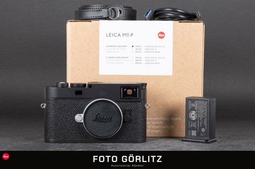 Leica m11 20211 schwarz - m11-p, vom