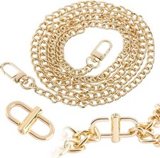 Handtasche Kette Metall Gold