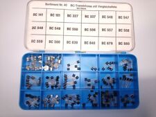 BC Transistoren mit Vergleichsliste Anbruch Set