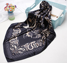 Seide Beige Seidentuch Bandana