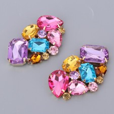 1 Paar Braut Hochzeit Party Strass Schuhclips Strass Schuhschmuck für