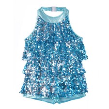 DE Mädchen Glitzer Pailletten