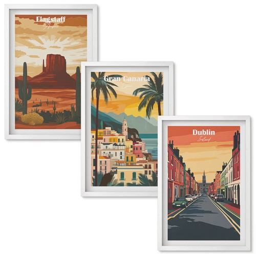 Bilder set wanddekoration - bilder,