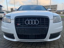 ORIGINAL S6 Stoßstange vorne AUDI A6 4F Avant Ibisweiss LY9C Stoßfänger PDC