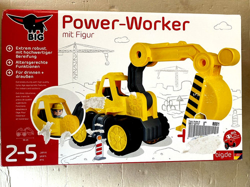 Big spielzeug bagger - big, spielzeug-bagger