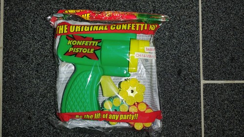 Konfettipistole konfetti - konfettipistole,