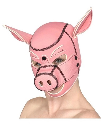 Maske pig neopren karneval etc - maske,