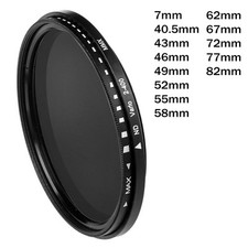Neutral Density Variabler ND-Filter Einstellbar ND2 bis ND400 für