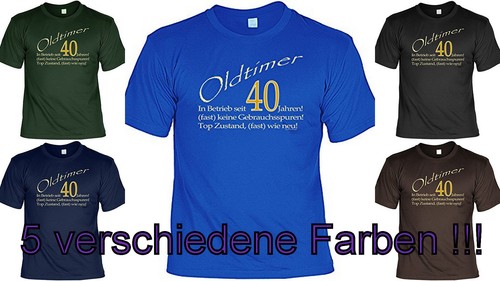 Shirt zum geburtstag - zum, 40.geburtstag