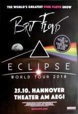 BRIT FLOYD - 2018 - In Concert - Pink Floyd - Eclipse Tour - Poster - Hannover