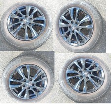 4 Alufelge Winterreifen Komplettrad Continental 205/55 16 ET Hyundai Kia Mazda