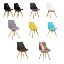 WOLTU 2x Esszimmerstühle