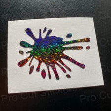 Farbe Blasen Regenbogen Glitter Glitzern Eigener Auto Schlafzimmer Wandkunst