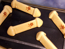 10 antik Messerbänkchen