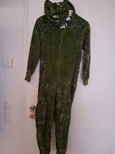 Drache Echse Kostüm Overall 134/140