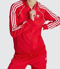 Adidas Originals SST Firebird Damen Trainingsjacke Rot Gr. XS S 34 36 Jacke NEU
