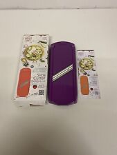 Börner Scheibenschneider violett Krauthobel Gurkenschneider Tomatenschneider Neu