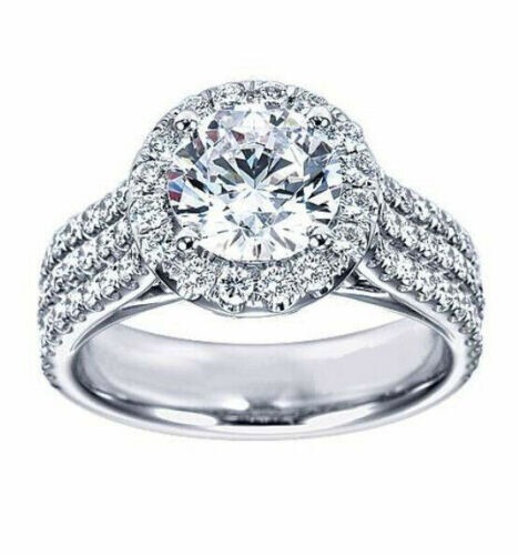 Massiver 14k weißgold 10ct - massiver,