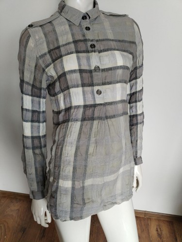 Burberry brit langarm oberteil - burberry,