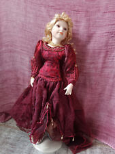 Porzellanpuppe The House of Valentina Gold Collection - Alexa - Sammlerpuppe