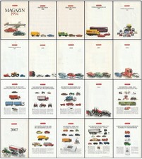 Wiking - Kataloge - Prospekte - Neuheitenblätter - 1985 - 2015 - gebraucht -