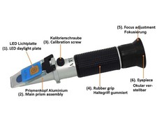Profi hand refraktometer für - hand,
