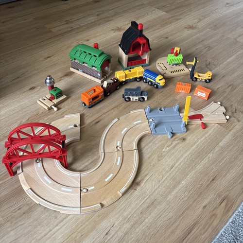 200 brio holzeisenbahn set - brio,