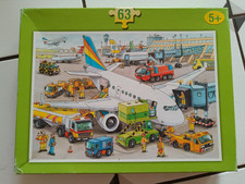 Baustellen Puzzle Jungen Kinder 63 Teile ab 5 Jahre Spiele Paket Sammlung Set