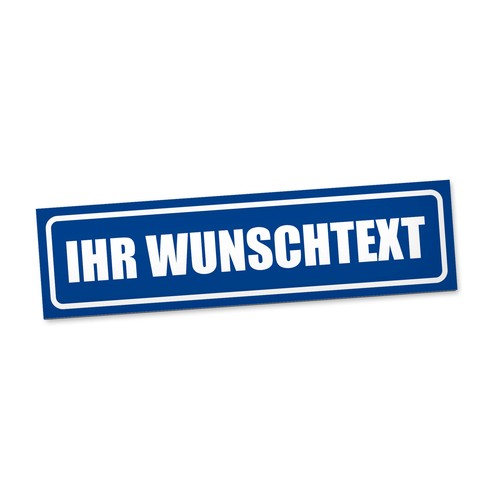 Wunschtext schriftzug - wunschtext,