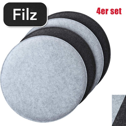 Filz sitzkissen rund ø - 4,