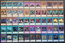 ROTÄUGIGER SCHWARZER DRACHE DECK * Turnier Red Eyes Dragoner Hiebdrache  YuGiOh!