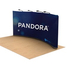 Custom curved backdrop wall - custom,