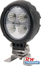 LED-Arbeitsscheinwerfer 18W 1500lm, rund, 10/30V, Flutlicht, Deutsch Stecker