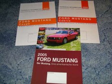 Ford Mustang 2005   V6 GT Cabrio Coupe Prospekt Faltblatt 