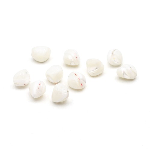 Trochusschale nuggets 5mm - trochusschale, 7-9,5mm