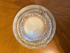 Porzellan Gedeck Zeh Scherzer Bavaria Germany 50 Jahre